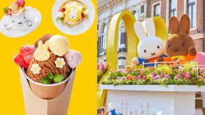 豪斯登堡「花城米飞庆典」灿烂登场！期间限定米飞餐点，Miffy粉丝不容错过