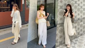 日本女生最爱搭配！以奶油色单品混搭4种Look营造夏日好感穿搭