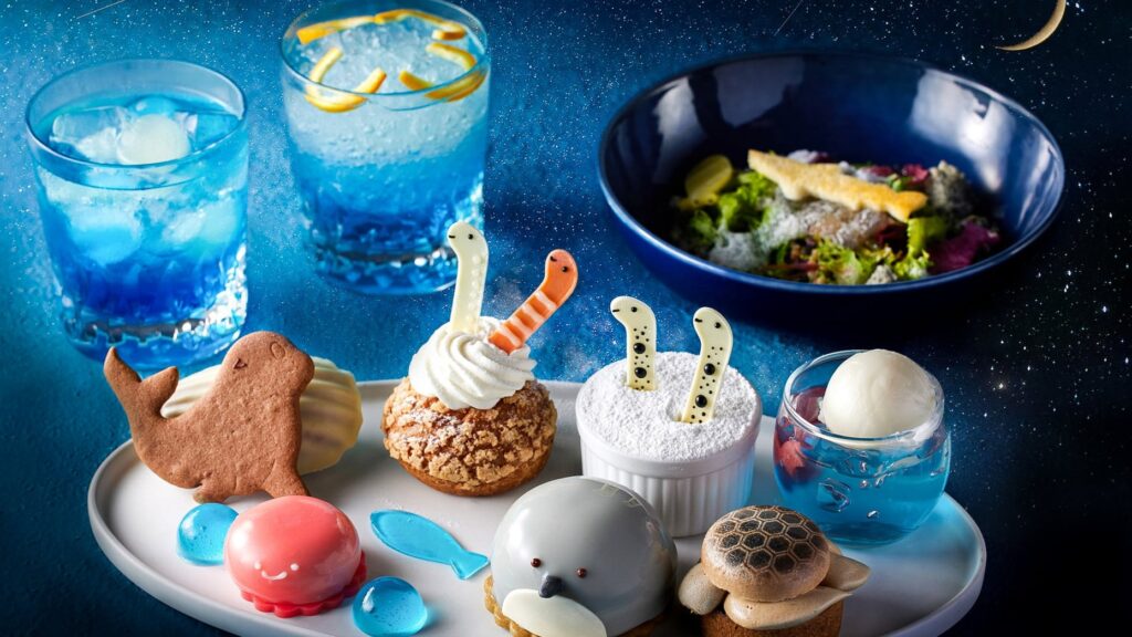 化身为甜点的海洋生物太可爱!墨田水族馆x银座凯悦尚萃酒店合作推出下午茶「SUMIDA AQUARIUM Afternoon Tea」