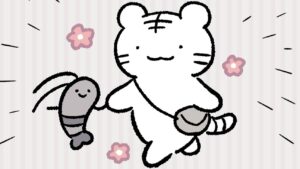 炸得酥脆的黑虎虾只是轻微烫伤？超萌又无厘头的日本疗愈漫画《小白虎与黑虎虾》看过了吗？
