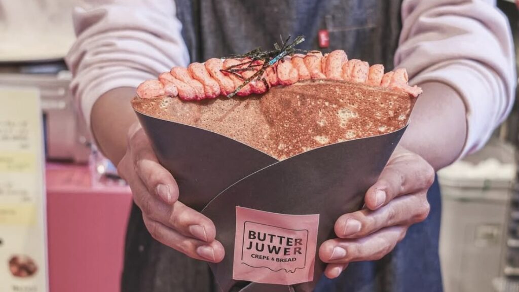 文字烧口味可丽饼？令人意想不到的可丽饼口味只有在「BUTTER JUWER」才能吃到！