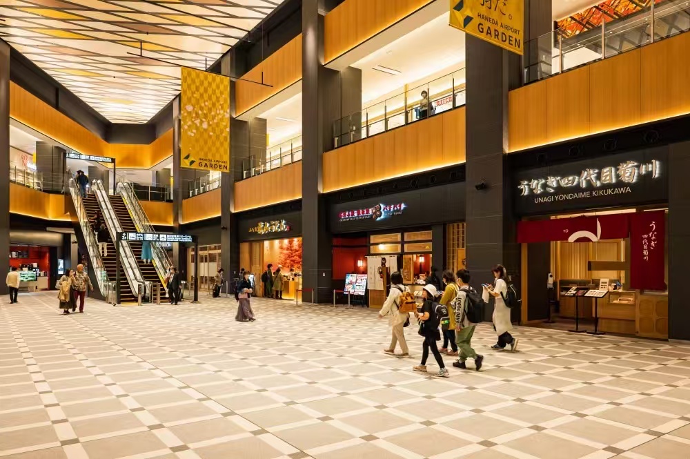 用羽田机场花园当日本旅游的交通枢纽！住宿、美食、购物全攻略