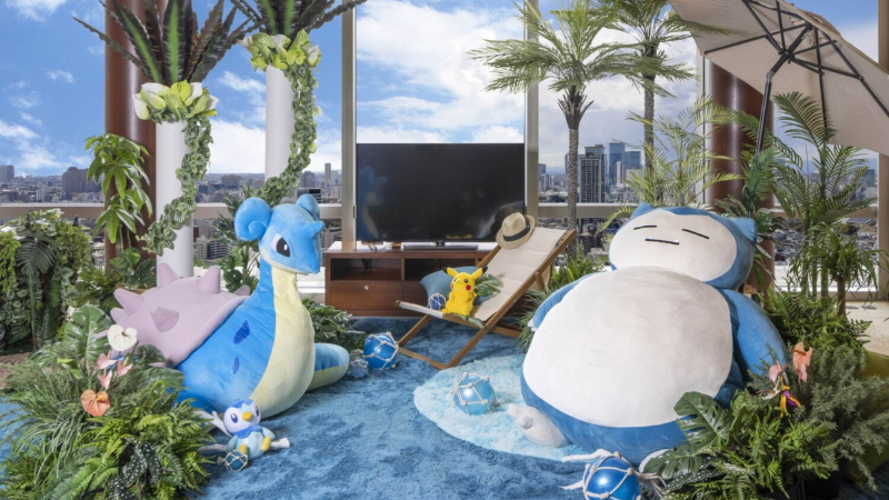 东京君悦酒店「Pokémon Collaboration Summer 2025」，今年多了拉普拉斯陪你渡过这个夏天！