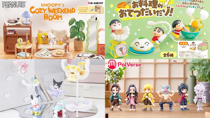 【盲盒速报】日本5月最新盲盒！和蜡笔小新一起动手做料理