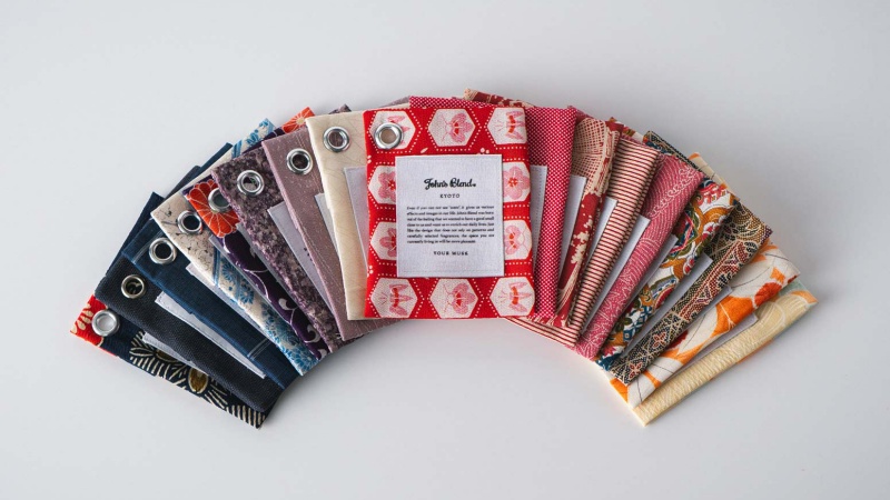 去 John’s Blend 京都店「YOUR MUSK」制作自己专属的和风香袋！