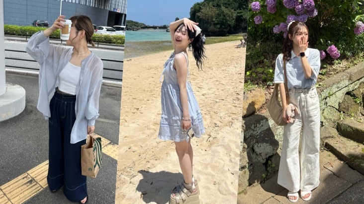 温柔小清新风穿搭术！ 2025夏日尝试穿上「水蓝色」单品打造清爽凉感气息