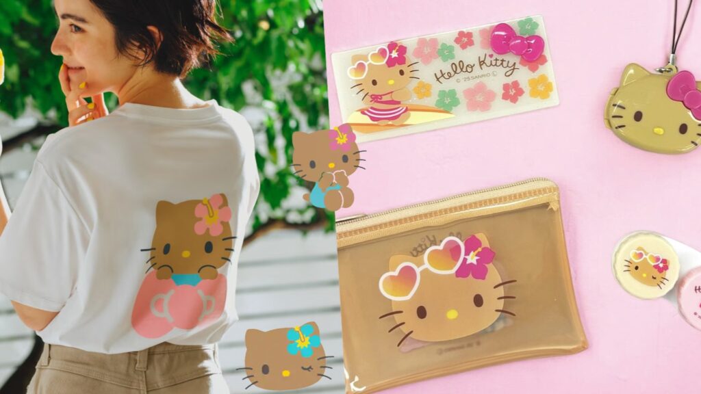 晒黑的Hello Kitty现正流行中？今夏一定要拥有，日晒黑皮Kitty系列周边等你来收藏！
