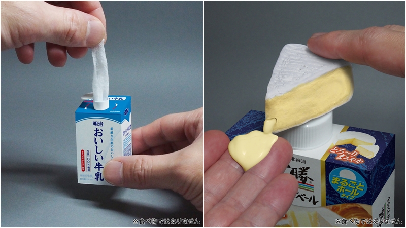 日本明治×艺术家「ミチル」超狂合作！把「明治おいしい牛乳」变成修正带