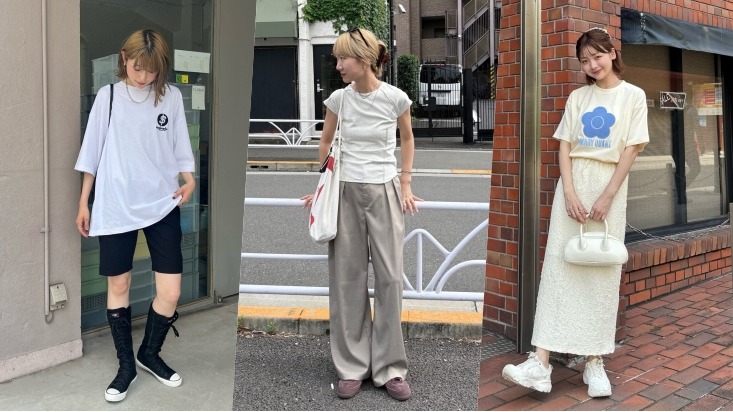 一件TEE搞定2025夏日时髦穿搭!盘点4种日本女生激推混搭技巧