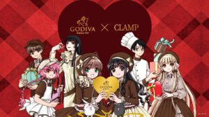 让人意想不到的跨界联名「GODIVA x CLAMP」，CLAMP笔下五部人气作品角色大集合
