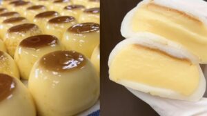 把整颗布丁包进大福的布丁大福你看过吗？布丁创意甜点五选