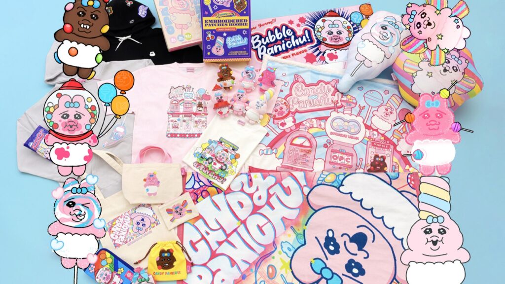 Opanchu Usagi裤裤兔化身糖果造型，「CANDY PANICHU!」快闪店涩谷登场，快来pick你最爱的糖果裤裤兔吧