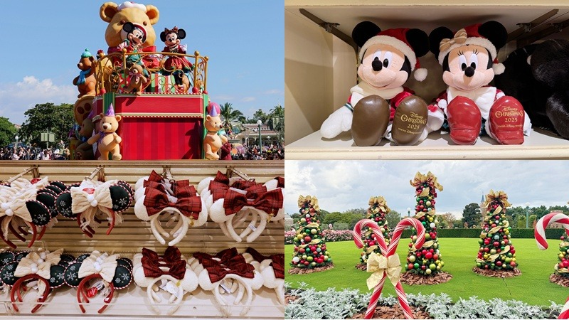 2025 年「迪士尼圣诞节」乐园篇！米奇与好友带领玩具们欢乐游行，限定周边也不可错过