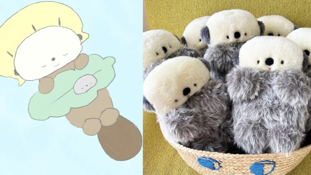 这么可爱的海獭哪里找？以绘画和手作玩偶打造各种可爱动物的创作者「nicoyama pocket」