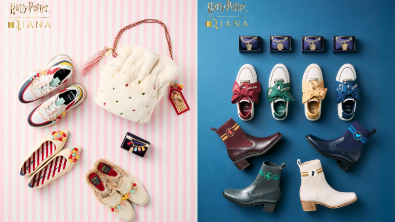 哈利波特×DIANA 联名款第2弹，精致又华丽的冬日学院风太生火啦！