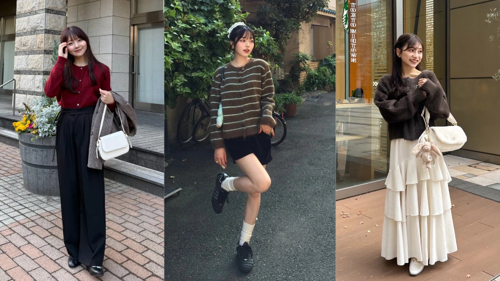 2025冬季日系必入单品！选对「开襟衫」轻松穿出日本女生同款温暖质感风