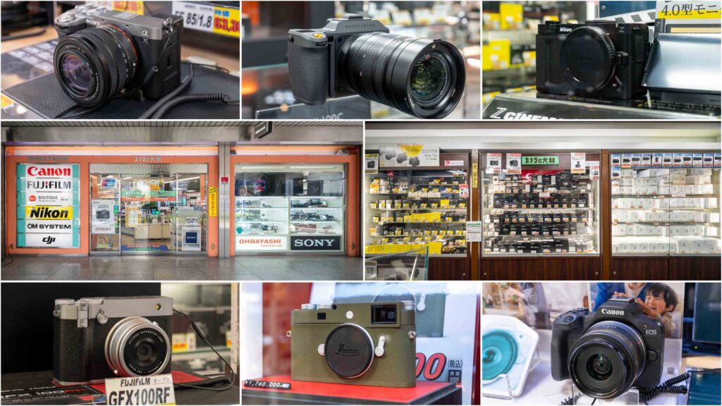 大阪・梅田老字号相机专门店「大林相机店」—— 能“亲手体验、挑选世界名机”的相机寻宝圣地