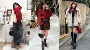 年末派对怎么穿？选择「红色单品」混搭4种抢眼注目的日系造型