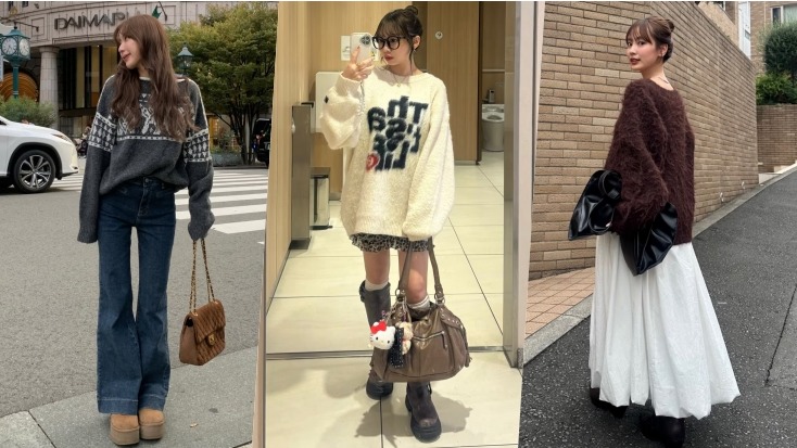 秒提升温暖质感！以「针织上衣」营造温暖质感2025冬季印象