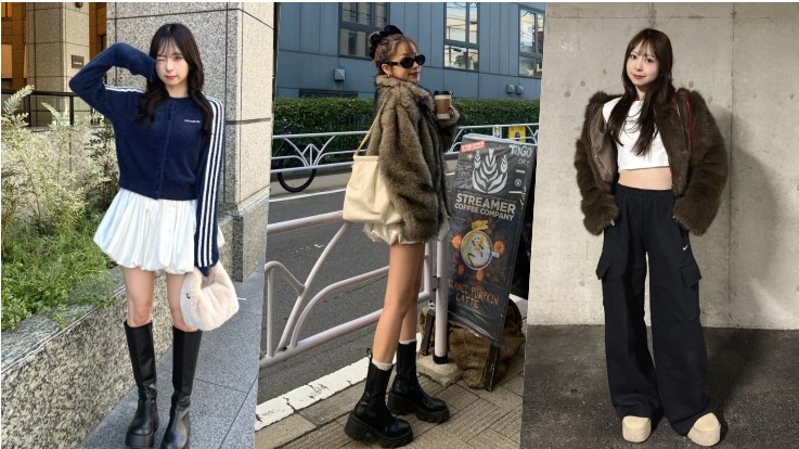 2025秋冬靴子穿搭公式！想要显腿长又显瘦跟着日本女生这样搭