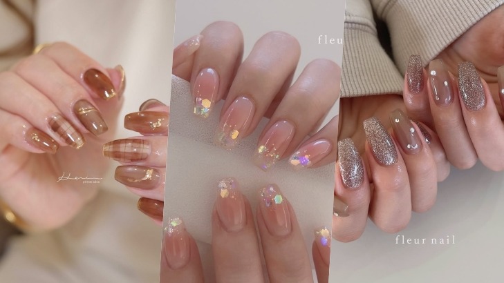 日本女生都在推「透明系指彩」满满灵感图鉴参考点亮冬季时髦