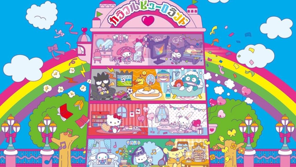 来这里帮推角庆生！三丽鸥彩虹乐园「缤纷彩虹乐园」打造应援色专属打卡点