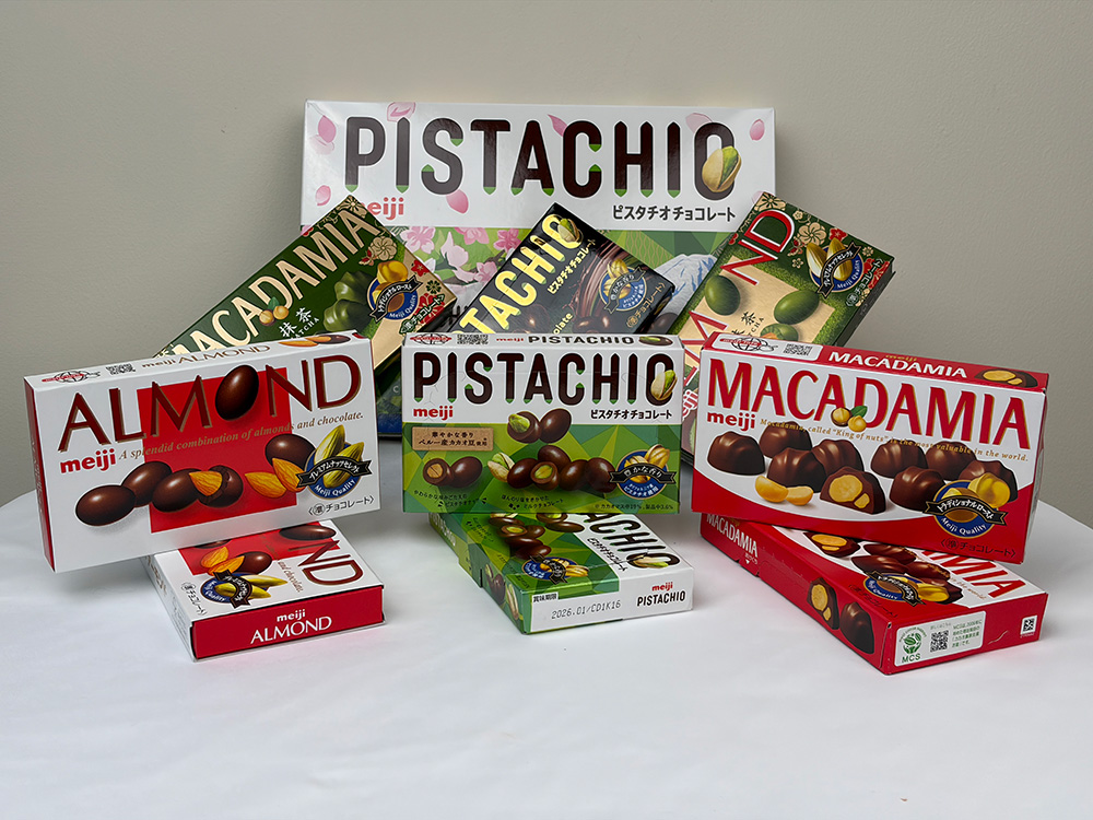 把只在日本才能遇见的美味带回家——明治坚果巧克力7款人气甄选
