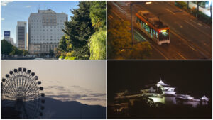 日本爱媛松山推荐饭店「HOTEL MYSTAYS」，躺在床上就能欣赏松山城日夜景