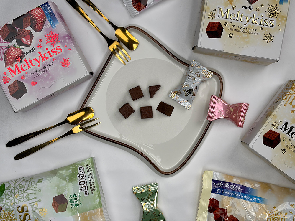 邂逅冬日限定口味：人气伴手礼「Meltykiss」明治雪吻巧克力