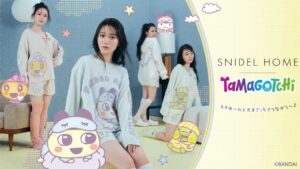 和Tamagotchi角色们来场睡衣派对！ 「SNIDEL HOME×Tamagotchi塔麻歌子」可爱家居联名登场