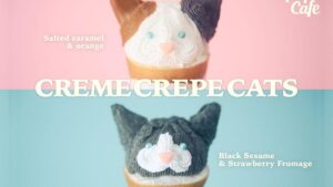 猫奴注意！ 2月来日本必吃gelato pique cafe 超萌猫咪造型奶油可丽饼