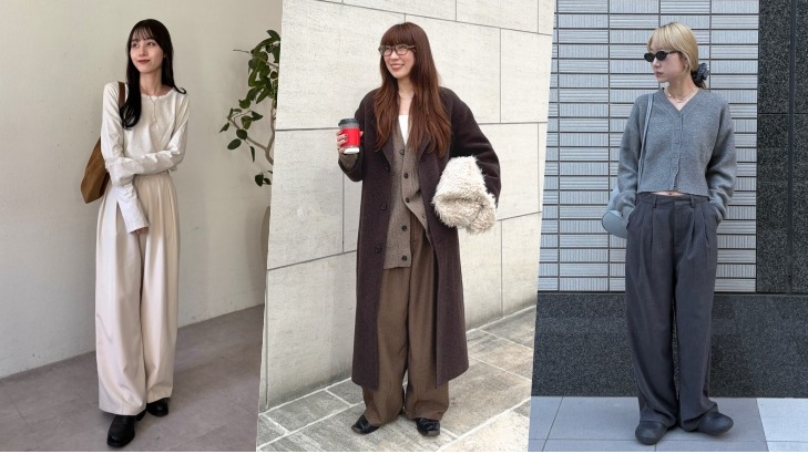 2026冬季上班穿搭首选！以「4款色系休闲西装裤」营造迷人日系优雅气质