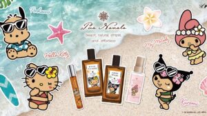 日晒版Hello Kitty夏日登场！池田美优品牌「Pua Nanala」推三丽鸥联名香水与香氛凝胶