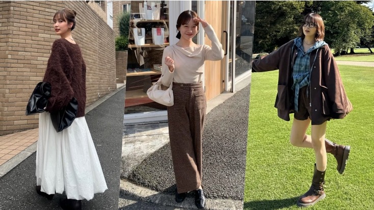 2026春季最时髦！跟着日本女生穿上巧克力色单品营造个性魅力