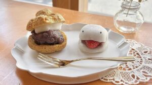 东京日暮里的和洋融合甜点铺「和洋果子EDO USAGI」，必尝妖怪大福、求肥红豆馅泡芙