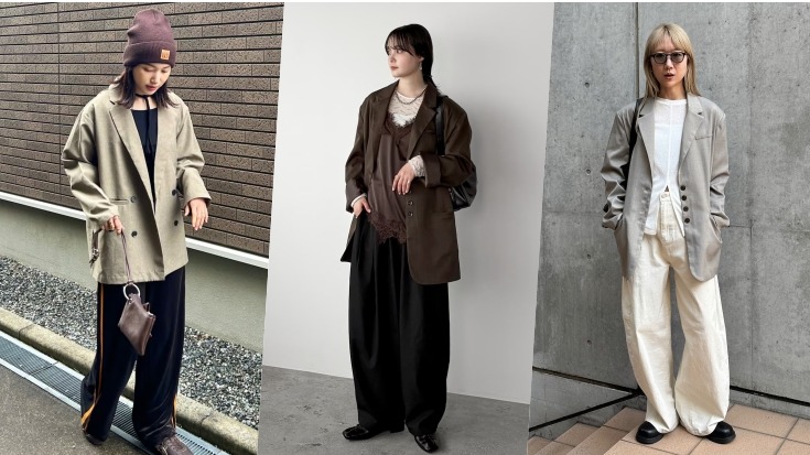 上班穿搭一件「大地色西外」就搞定！从日本女生4套搭配营造优雅迷人气质