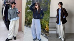 日本2026春季时尚小黑马就是它！选搭「灰色棉裤」打造日系街头态度