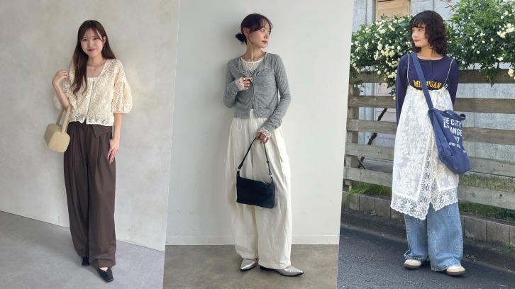 2026夏季日本女生最爱可甜可盐搭配灵感参考！以「蕾丝」点亮多变日系焦点