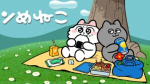 两只猫猫的可爱日常「呜莓猫猫（ンめねこ）」，从无台词漫画到改编成短篇动画