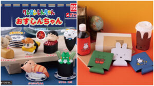 【扭蛋速报】日本6月最新IP扭蛋懒人包！ miffy造型杯套、小新寿司也太可爱